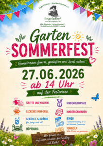 Flyer Gartenfest 2026
